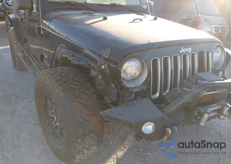 2017 Jeep Wrangler Unlimited Sahara 4X4 z USA, uszkodzony, nr VIN 1C4BJWEG1HL507563